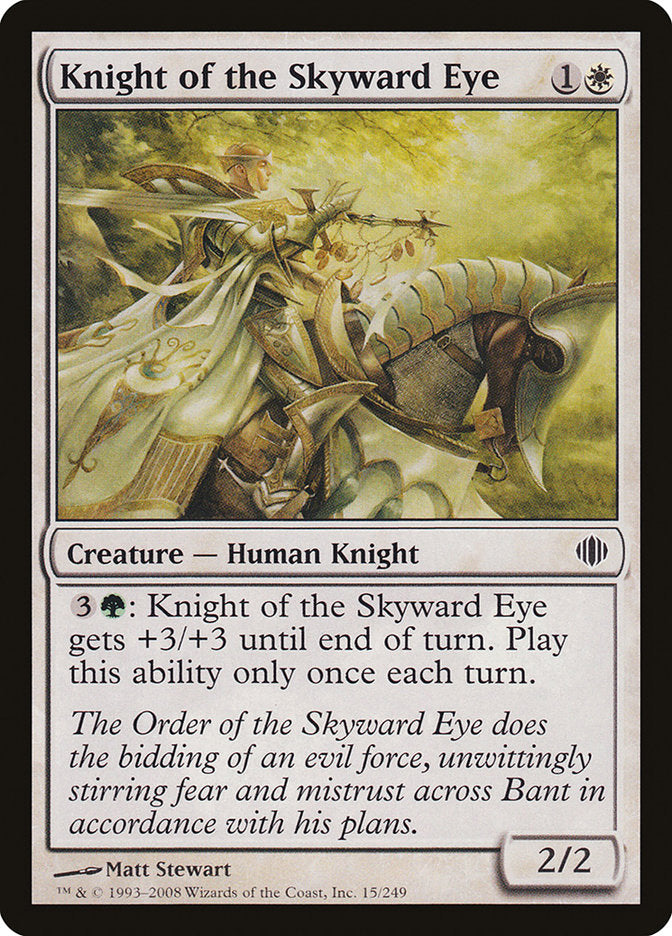 Knight of the Skyward Eye [Shards of Alara] Magic: The Gathering