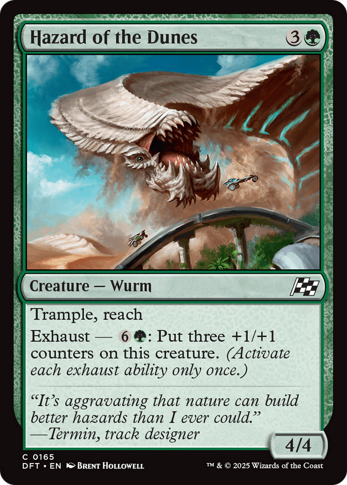 Hazard of the Dunes [Aetherdrift] Magic: The Gathering