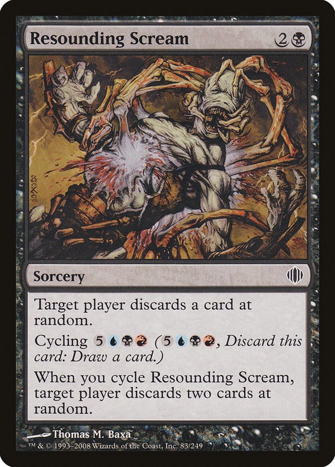 Resounding Scream [Shards of Alara] Magic: The Gathering