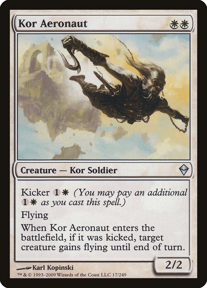 Kor Aeronaut [Zendikar] Magic: The Gathering