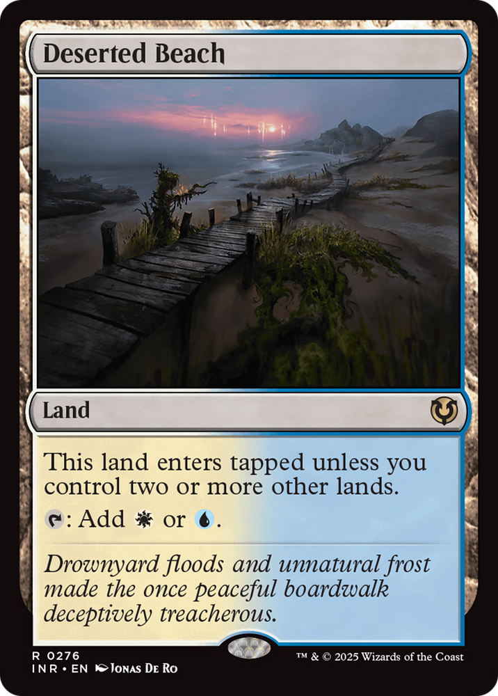 Deserted Beach [Innistrad Remastered] Magic: The Gathering