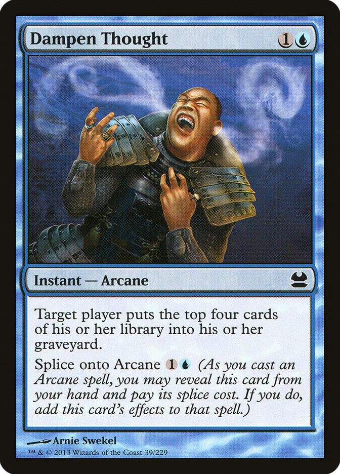 Dampen Thought [Modern Masters] Magic: The Gathering