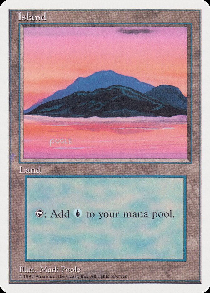 Island (Signature on Bottom Left) [Rivals Quick Start Set] Magic: The Gathering