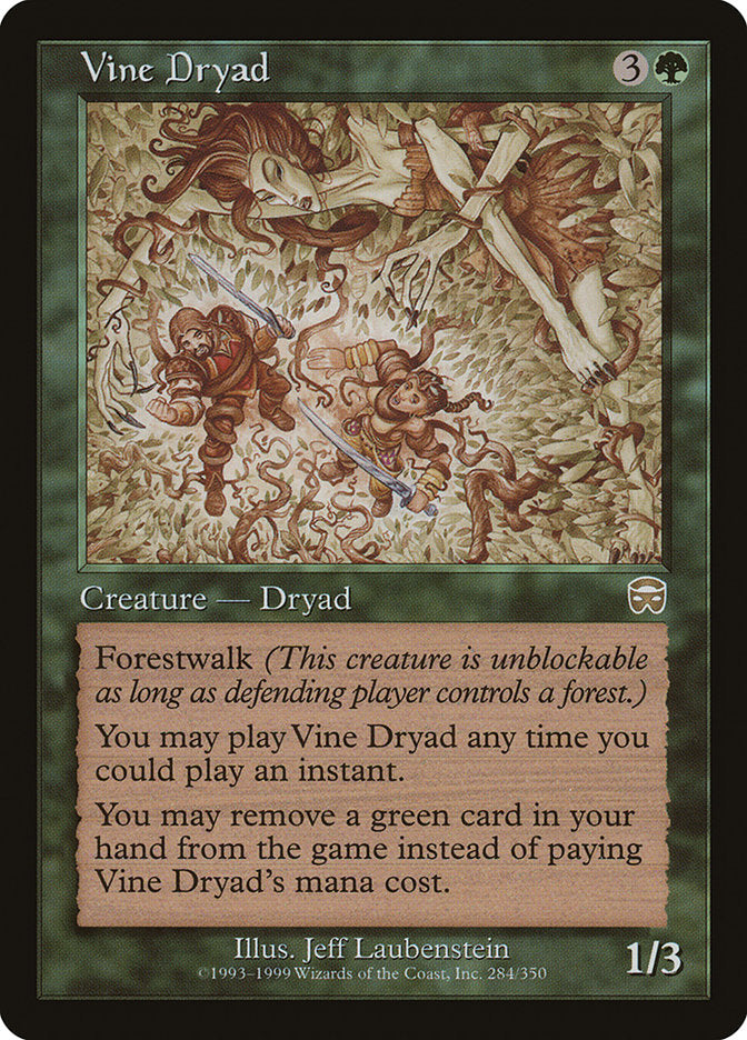 Vine Dryad [Mercadian Masques] Magic: The Gathering