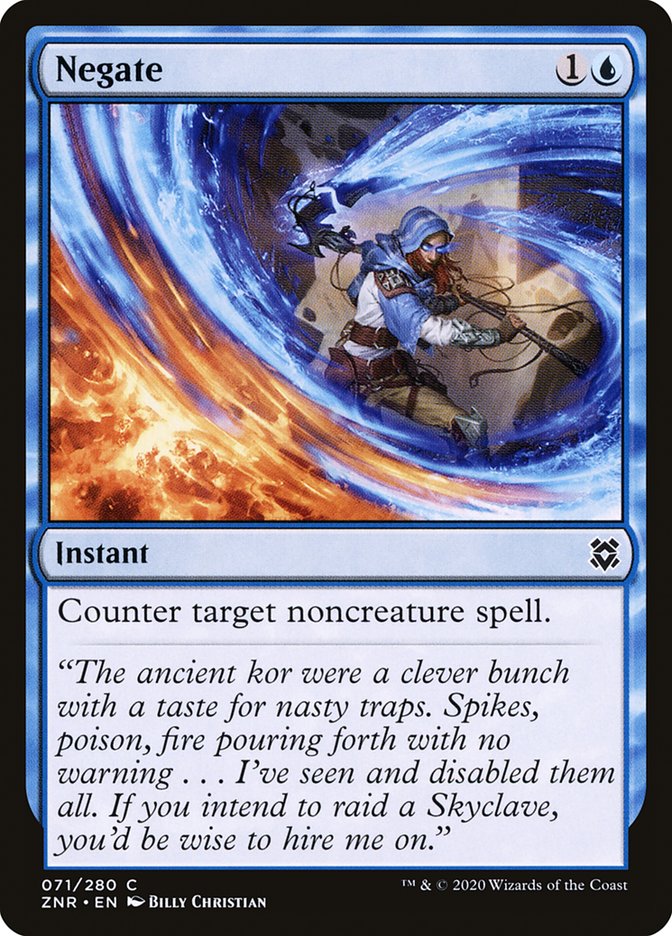 Negate [Zendikar Rising] Magic: The Gathering