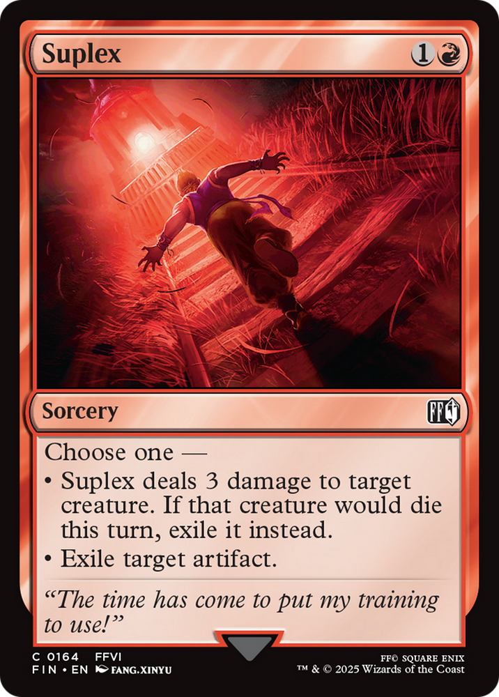 Suplex [FINAL FANTASY] Magic: The Gathering