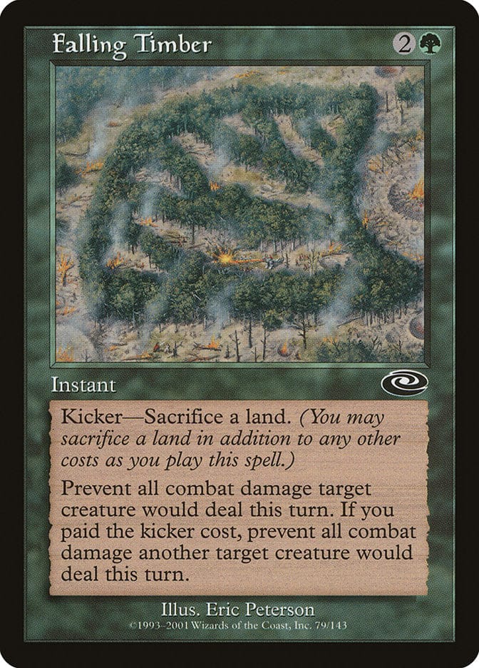 Falling Timber [Planeshift] Magic: The Gathering