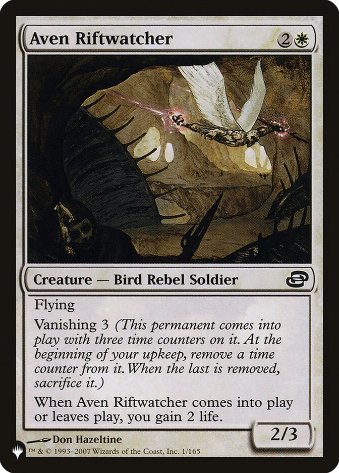 Aven Riftwatcher [The List] Magic: The Gathering