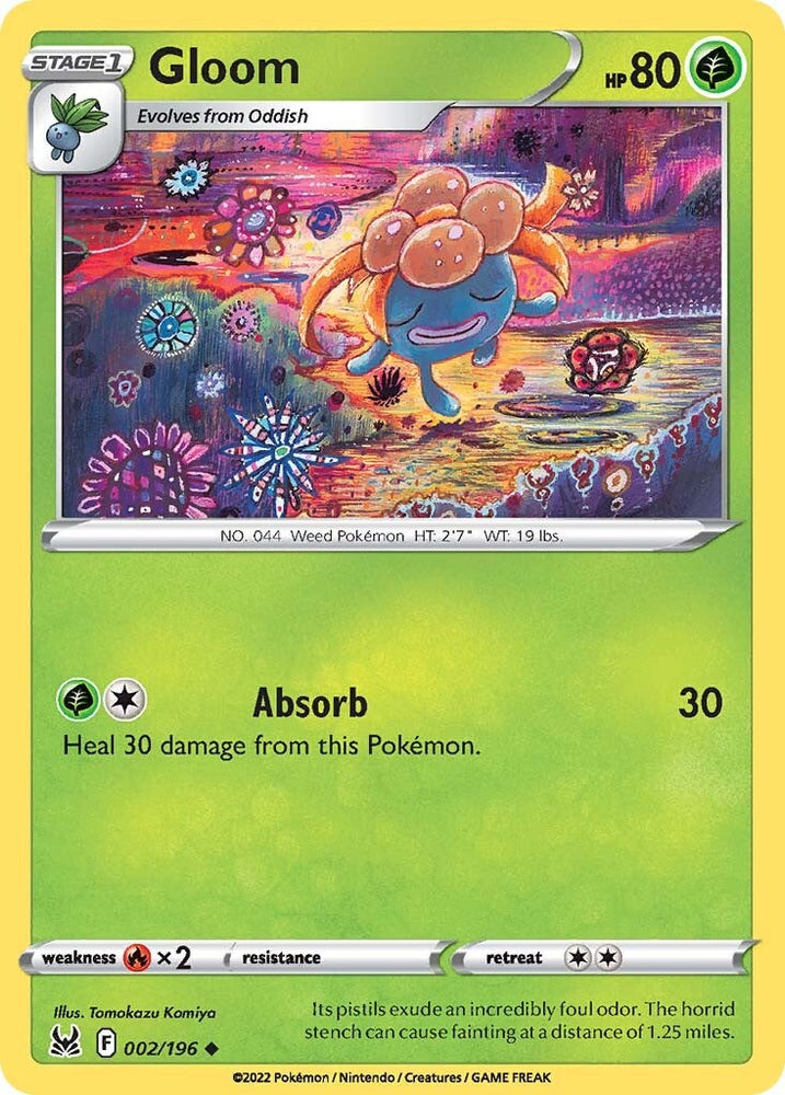 Gloom (002/196) [Sword & Shield: Lost Origin] Pokémon