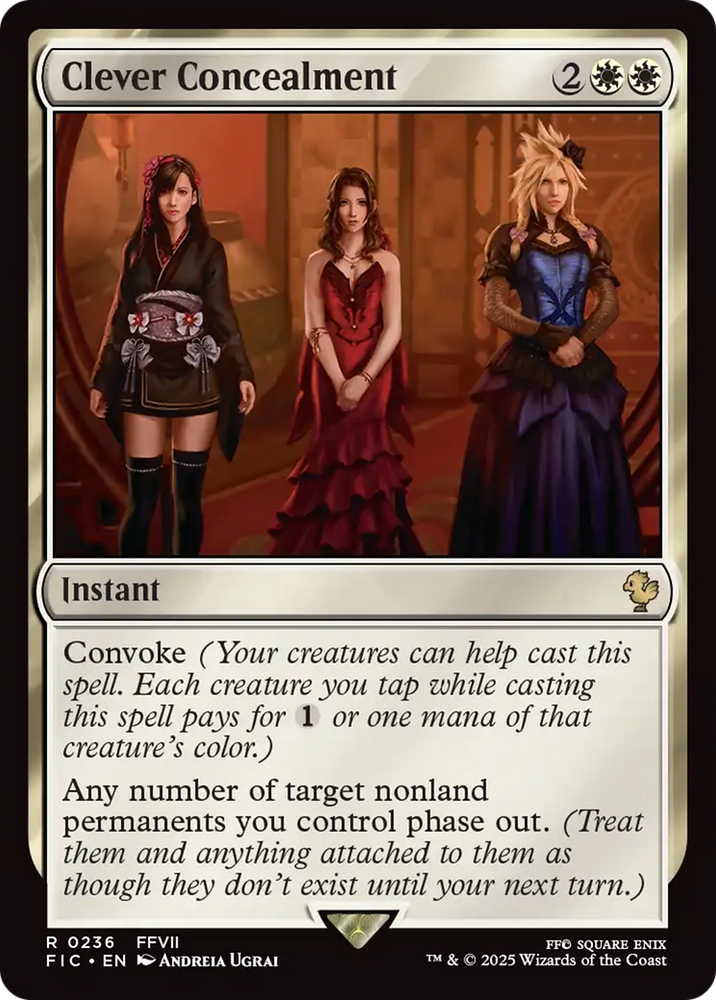 Clever Concealment [FINAL FANTASY Commander] Magic: The Gathering