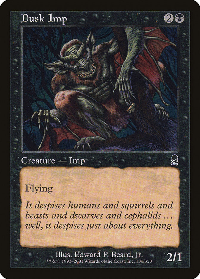 Dusk Imp [Odyssey] Magic: The Gathering