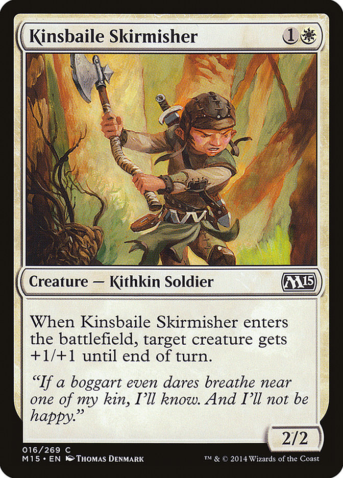 Kinsbaile Skirmisher [Magic 2015] Magic: The Gathering