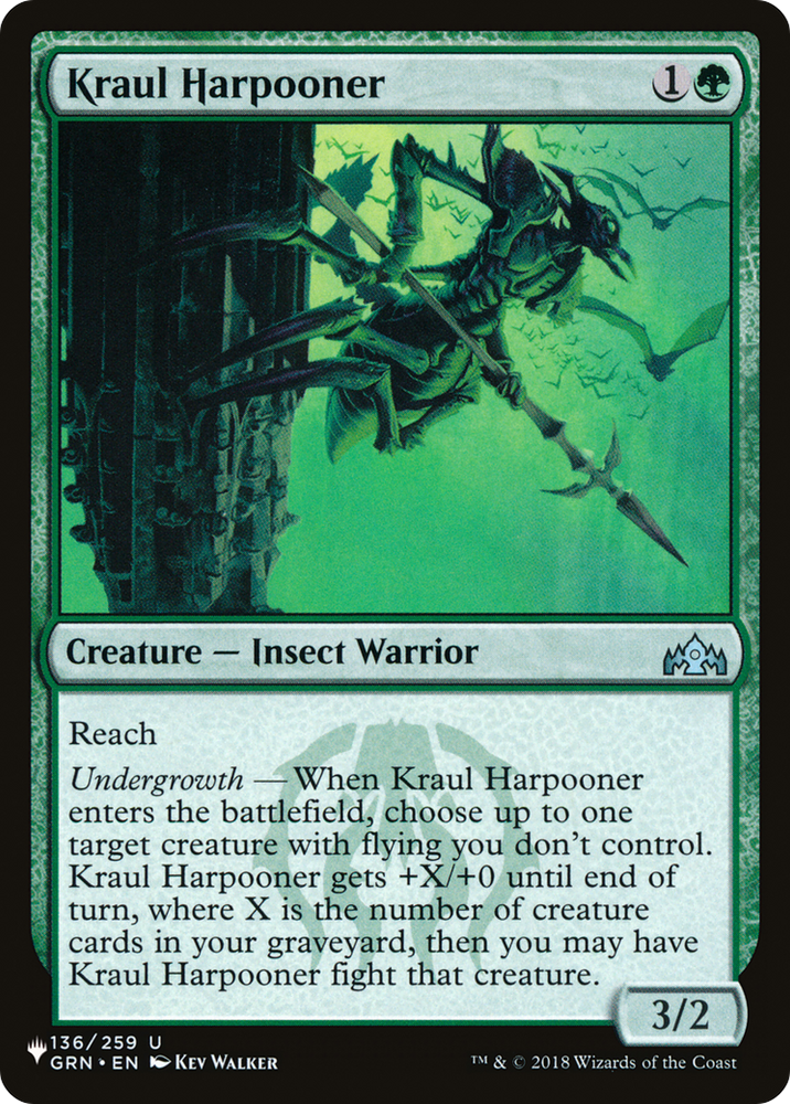Kraul Harpooner [The List] Magic: The Gathering