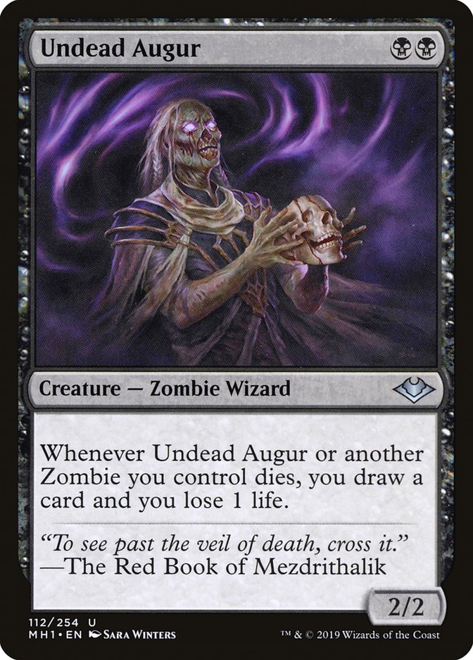 Undead Augur [Modern Horizons] Magic: The Gathering