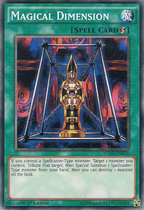 Magical Dimension [YGLD-ENB21] Common Yu-Gi-Oh!