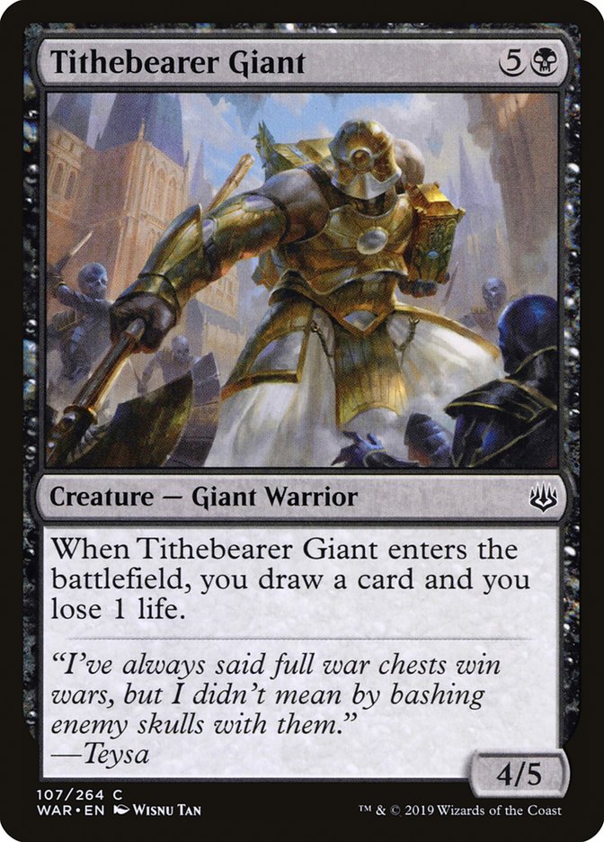 Tithebearer Giant [War of the Spark] Magic: The Gathering