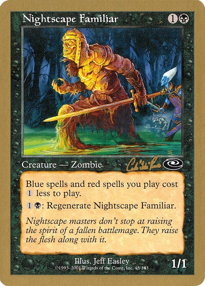 Nightscape Familiar (Carlos Romao) [World Championship Decks 2002] Magic: The Gathering