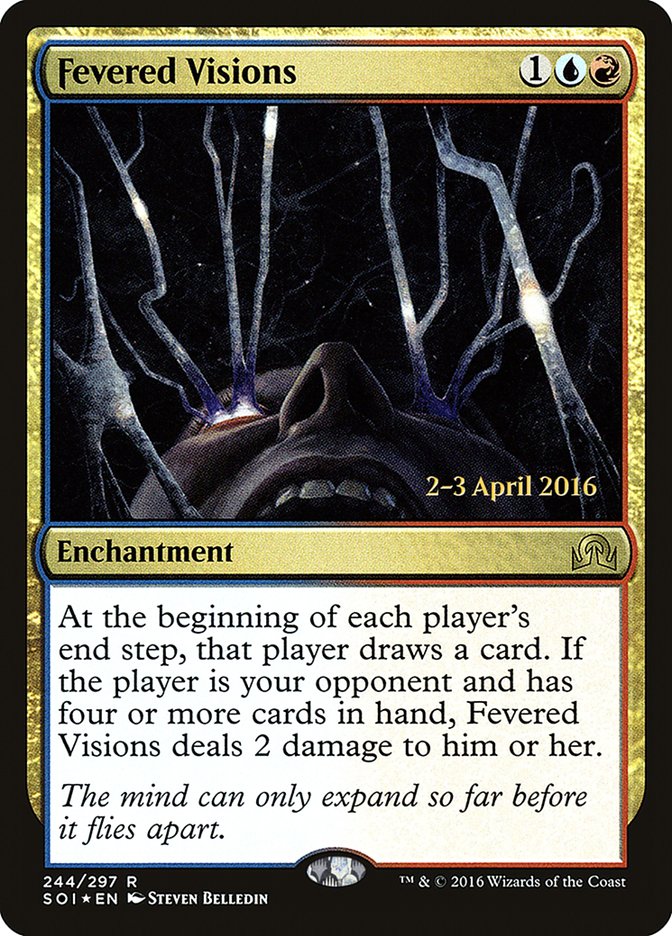 Fevered Visions [Shadows over Innistrad Prerelease Promos] Magic: The Gathering