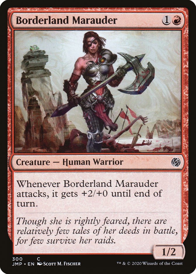 Borderland Marauder [Jumpstart] Magic: The Gathering