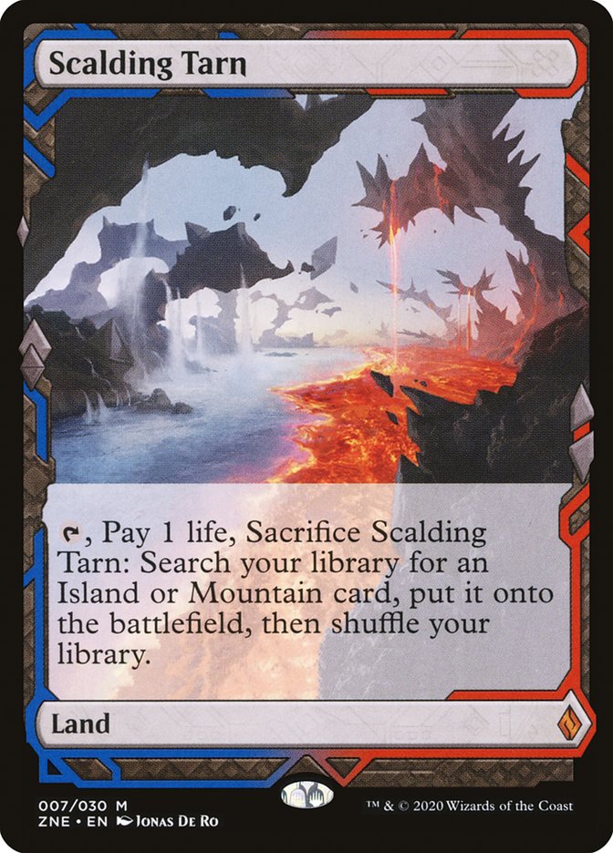 Scalding Tarn (Expeditions) [Zendikar Rising Expeditions] Magic: The Gathering