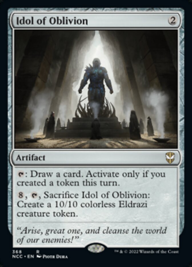 Idol of Oblivion [Streets of New Capenna Commander] Magic: The Gathering