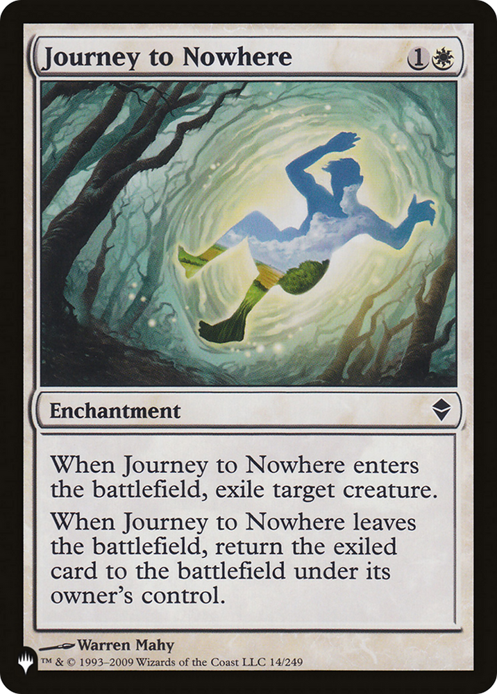 Journey to Nowhere [The List] Magic: The Gathering