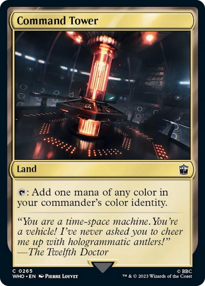 Command Tower (0265) [Doctor Who] Magic: The Gathering