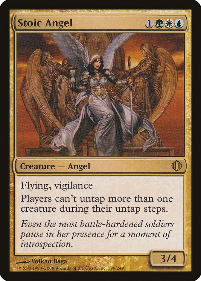 Stoic Angel [Shards of Alara] Magic: The Gathering