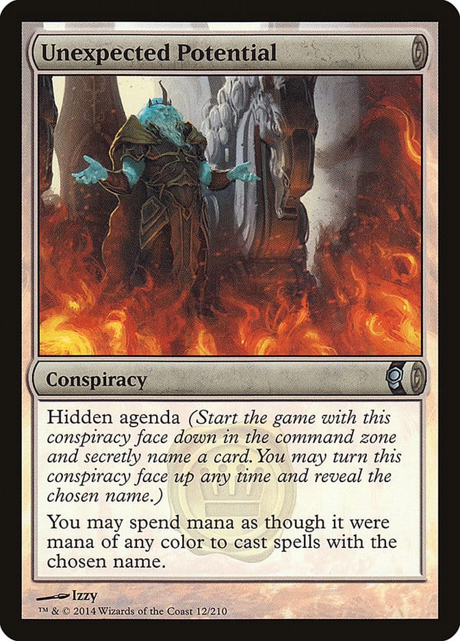 Unexpected Potential [Conspiracy] Magic: The Gathering