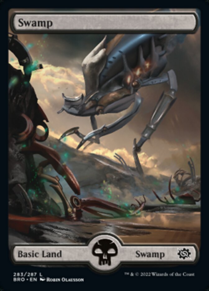 Swamp (283) [The Brothers' War] Magic: The Gathering