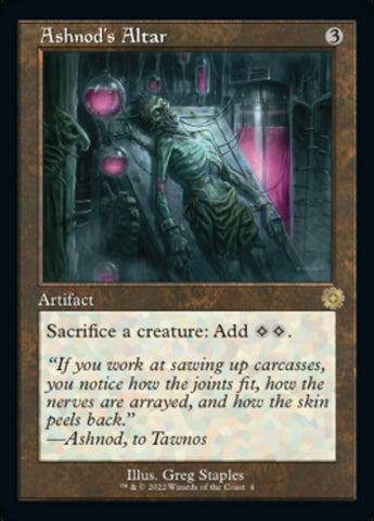 Ashnod's Altar (Retro) [The Brothers' War Retro Artifacts] Magic: The Gathering