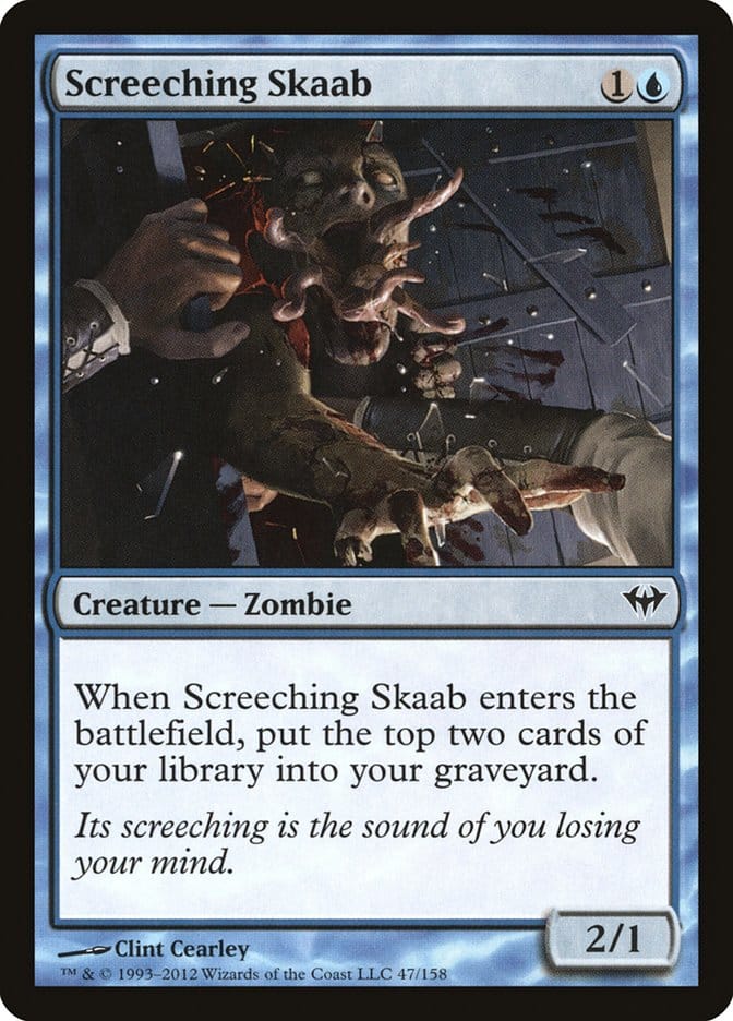 Screeching Skaab [Dark Ascension] Magic: The Gathering