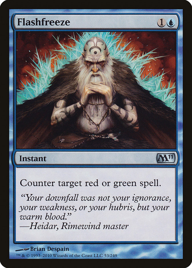 Flashfreeze [Magic 2011] Magic: The Gathering