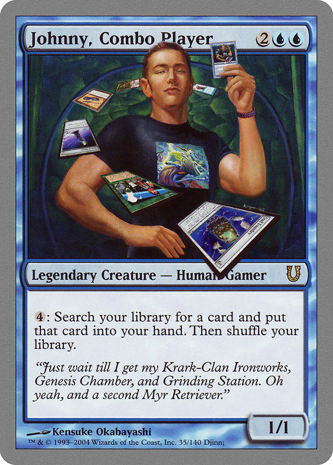 Johnny, Combo Player [Unhinged] Magic: The Gathering