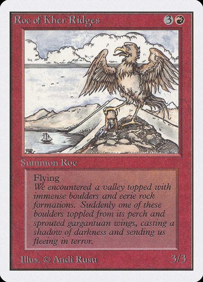 Roc of Kher Ridges [Unlimited Edition] Magic: The Gathering