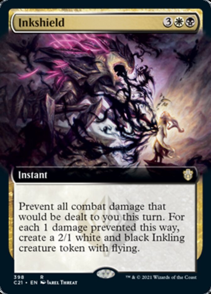 Inkshield (Extended Art) [Commander 2021] Magic: The Gathering