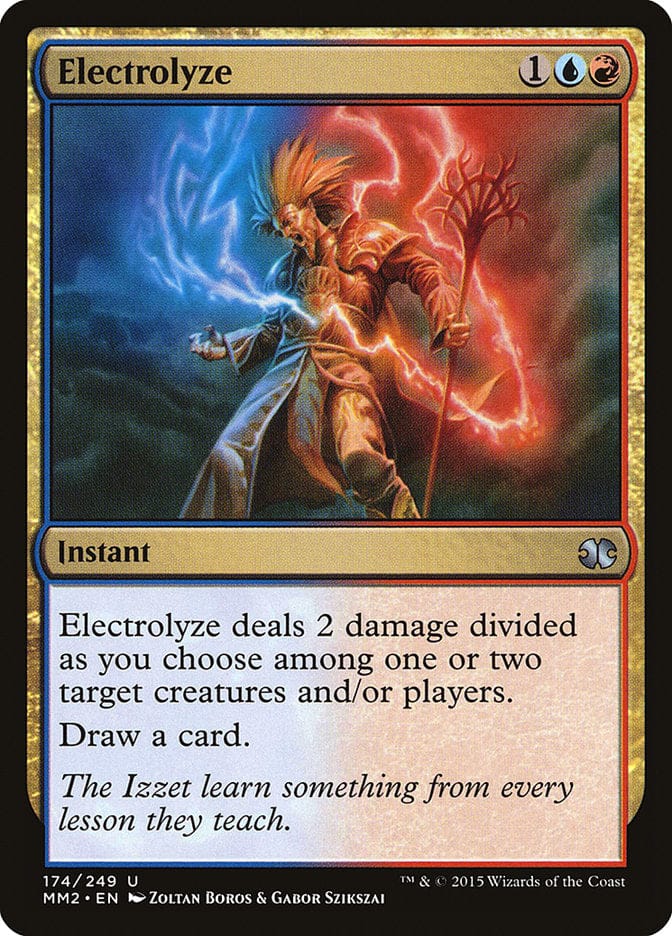 Electrolyze [Modern Masters 2015] Magic: The Gathering