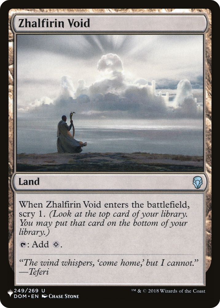 Zhalfirin Void [The List] Magic: The Gathering