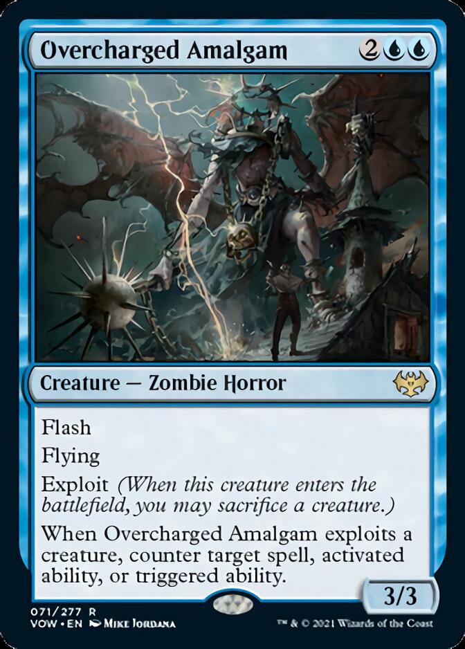 Overcharged Amalgam [Innistrad: Crimson Vow] Magic: The Gathering