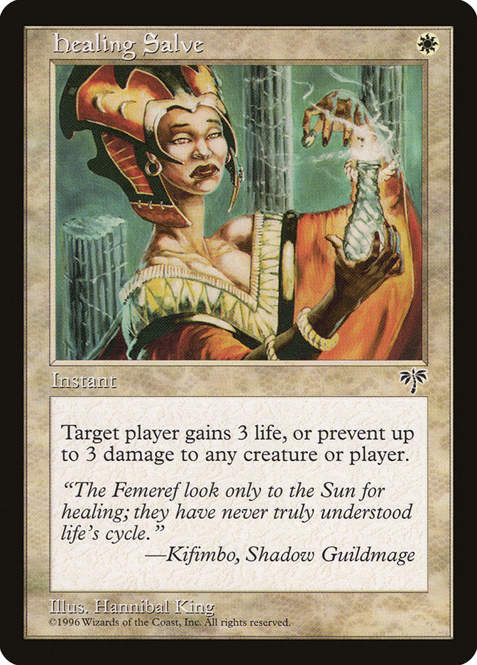 Healing Salve [Mirage] Magic: The Gathering