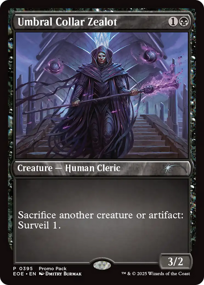 Umbral Collar Zealot (Promo Pack) [Edge of Eternities Promo Pack] Magic: The Gathering