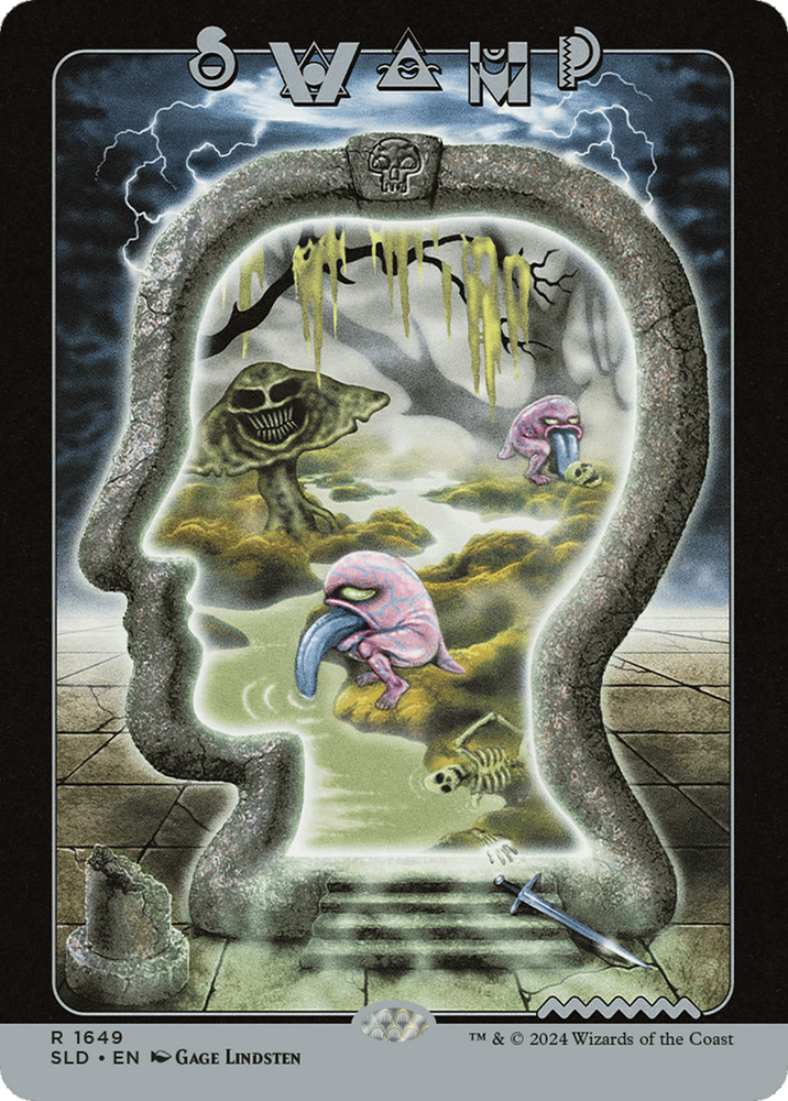 Swamp (1649) (Rainbow Foil) [Secret Lair Drop Series] Magic: The Gathering