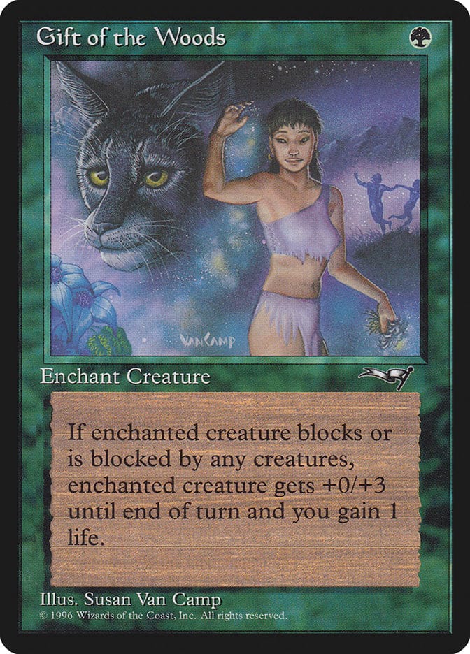 Gift of the Woods (Cat) [Alliances] Magic: The Gathering