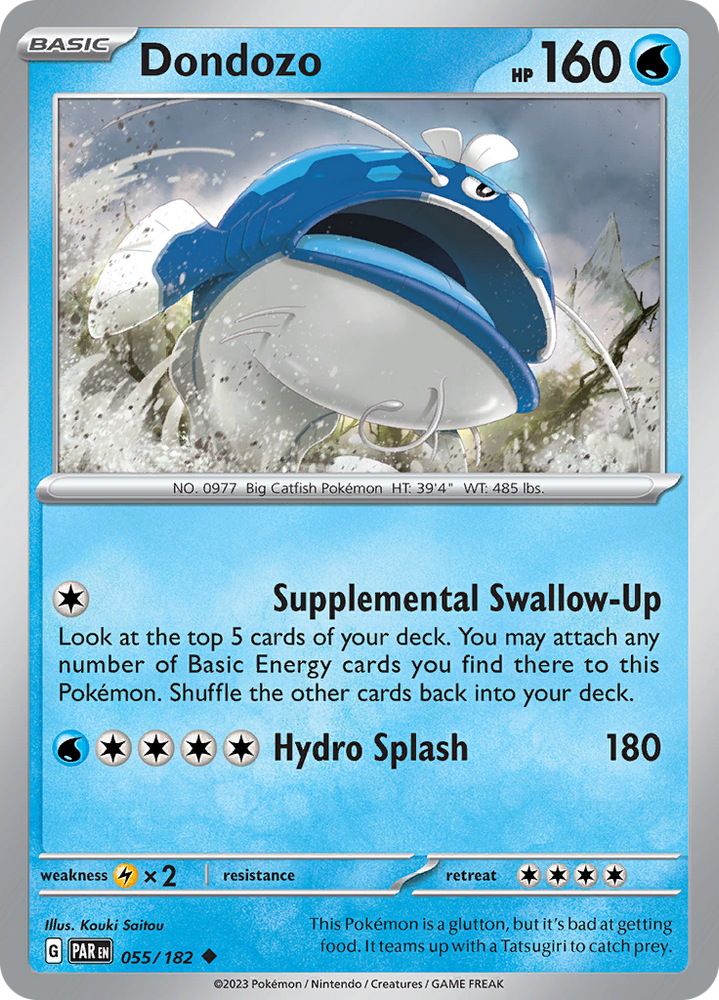 Dondozo (055/182) [Scarlet & Violet: Paradox Rift] Pokémon