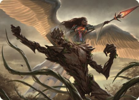 Strength of the Coalition Art Card [Dominaria United Art Series] Magic: The Gathering