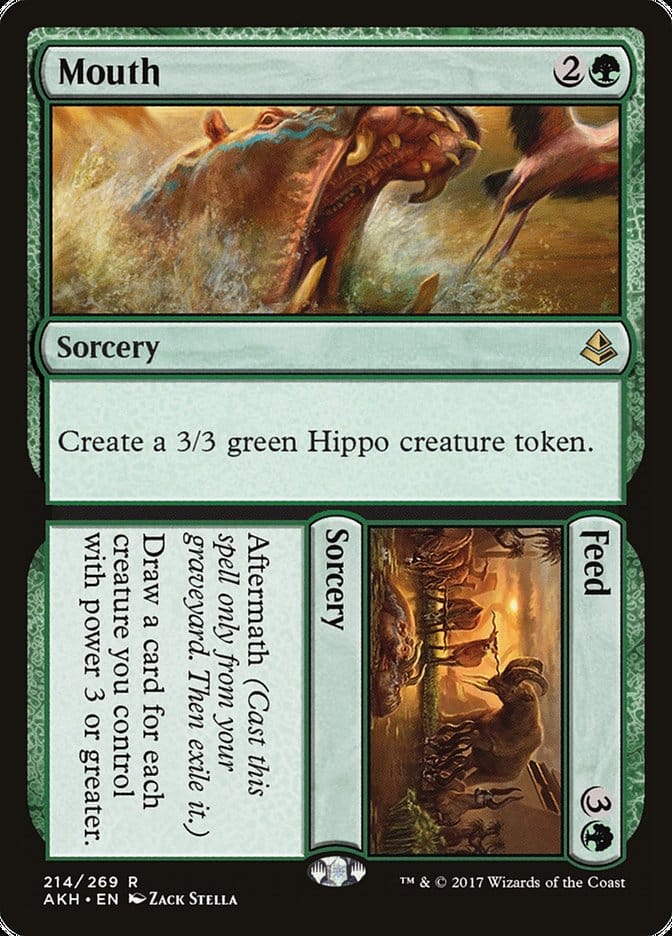 Mouth // Feed [Amonkhet] Magic: The Gathering