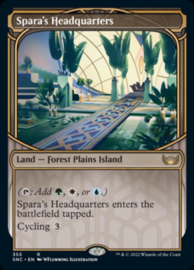 Spara's Headquarters (Showcase Skyscraper) [Streets of New Capenna] Magic: The Gathering