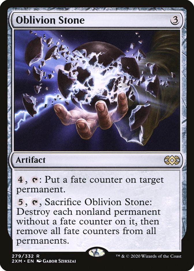 Oblivion Stone [Double Masters] Magic: The Gathering