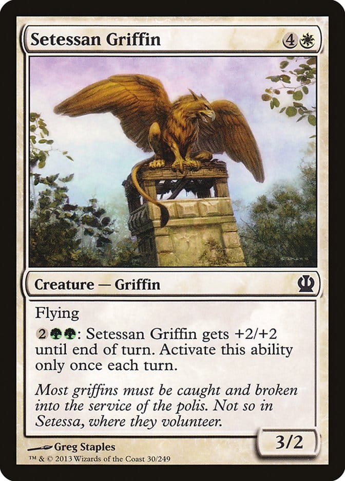 Setessan Griffin [Theros] Magic: The Gathering