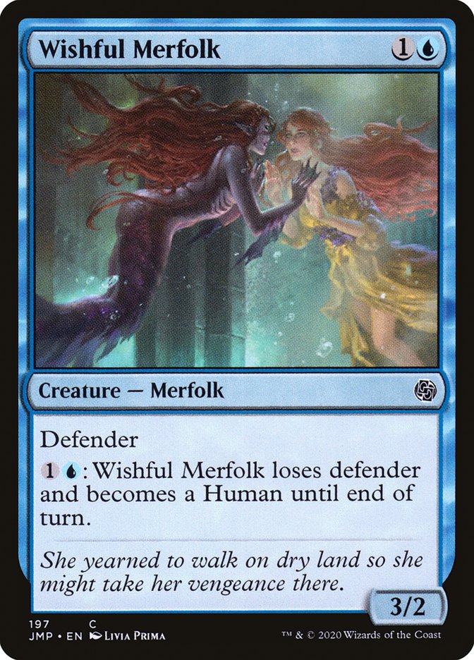 Wishful Merfolk [Jumpstart] Magic: The Gathering